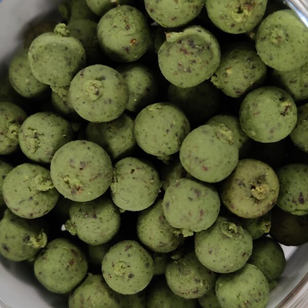 Sensas Mini Boilies 10mm Power Green - obrazek 2