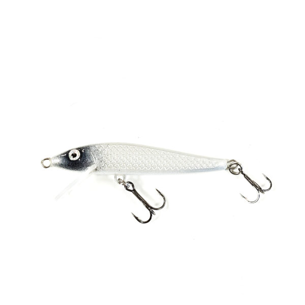 Wobler River Custom Baits Zander 8 Silver
