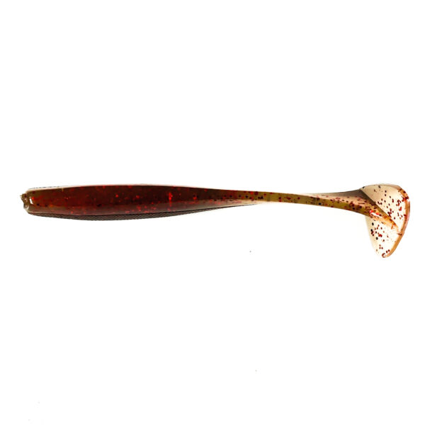 Damiki Jumble Shad 10cm Red Bone Flake 8szt