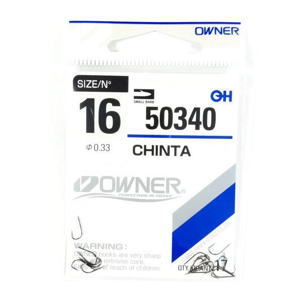 Haczyki Owner 50340 Chinta 16