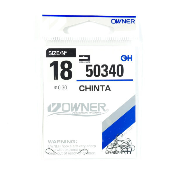 Haczyki Owner 50340 Chinta 18