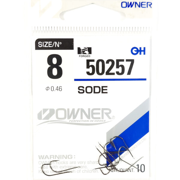 Haczyki Owner 50257 Sode 8