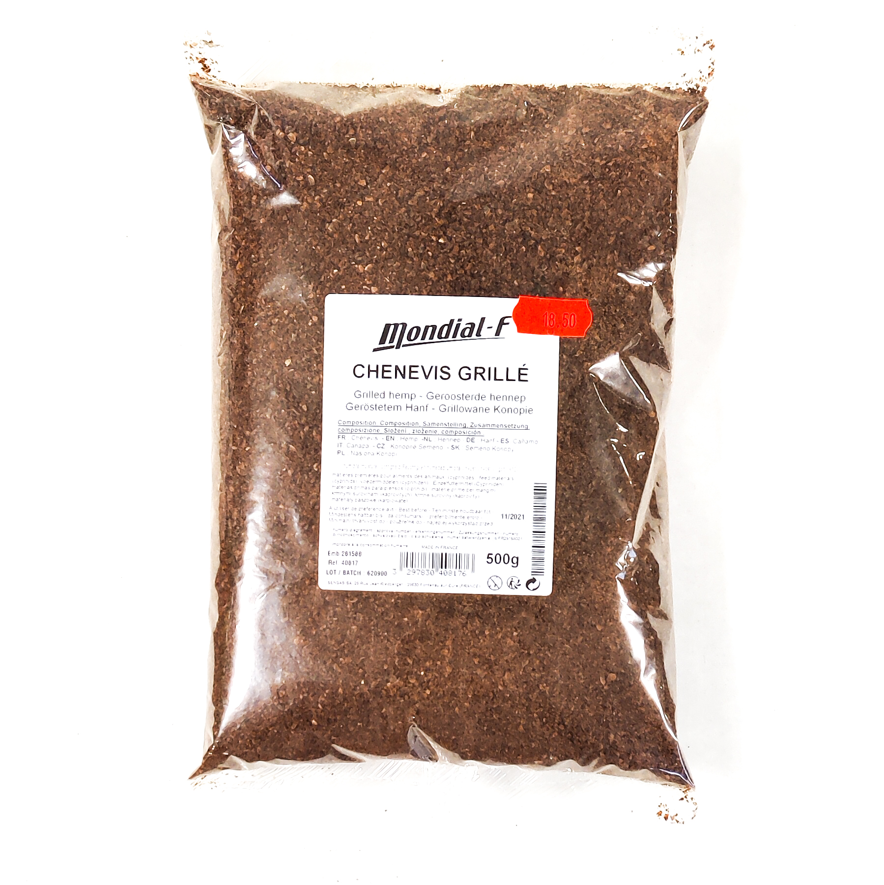 Dodatek Zanętowy Mondial – F Supermix 500g Konopia Grillowana