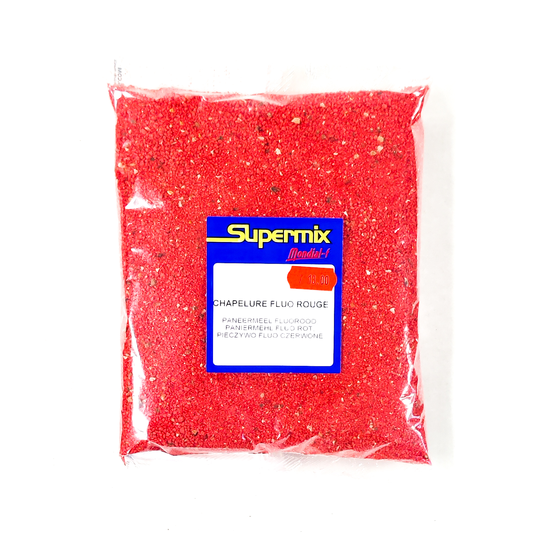 Dodatek Zanętowy Mondial – F Supermix 500g Pieczywo Fluo Czerwone