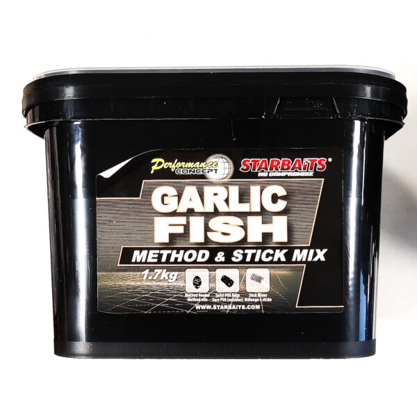 Starbaits Zanęta Method & Stick Mix 1,7kg Garlic Fish - obrazek 2