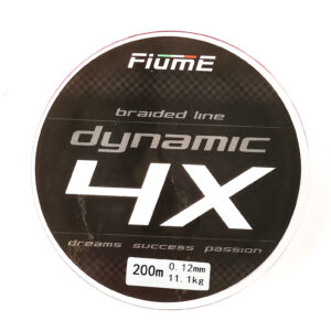 Plecionka Fiume Dynamic 4x 200m 0,12mm Pink