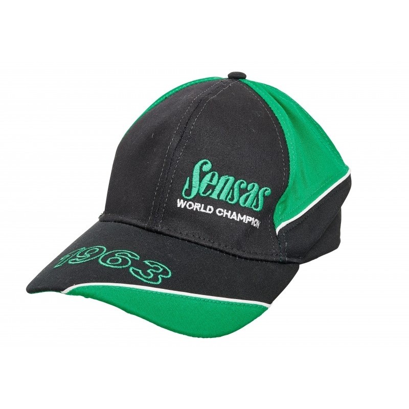 Czapka Z Daszkiem Sensas Black Green