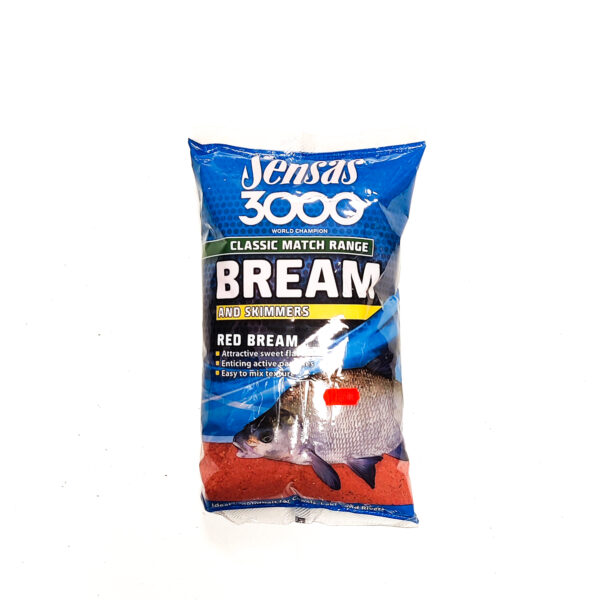 SENSAS 3000 SERIA UK Zanęta Bream Red 1kg
