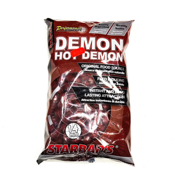 Starbaits Kulki 1kg Demon Hot Demon 14mm