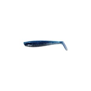 Ron Thompson Shad Paddletail 10cm UV Blue Silver