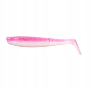 Ron Thompson Shad Paddletail 8cm UV Pink White